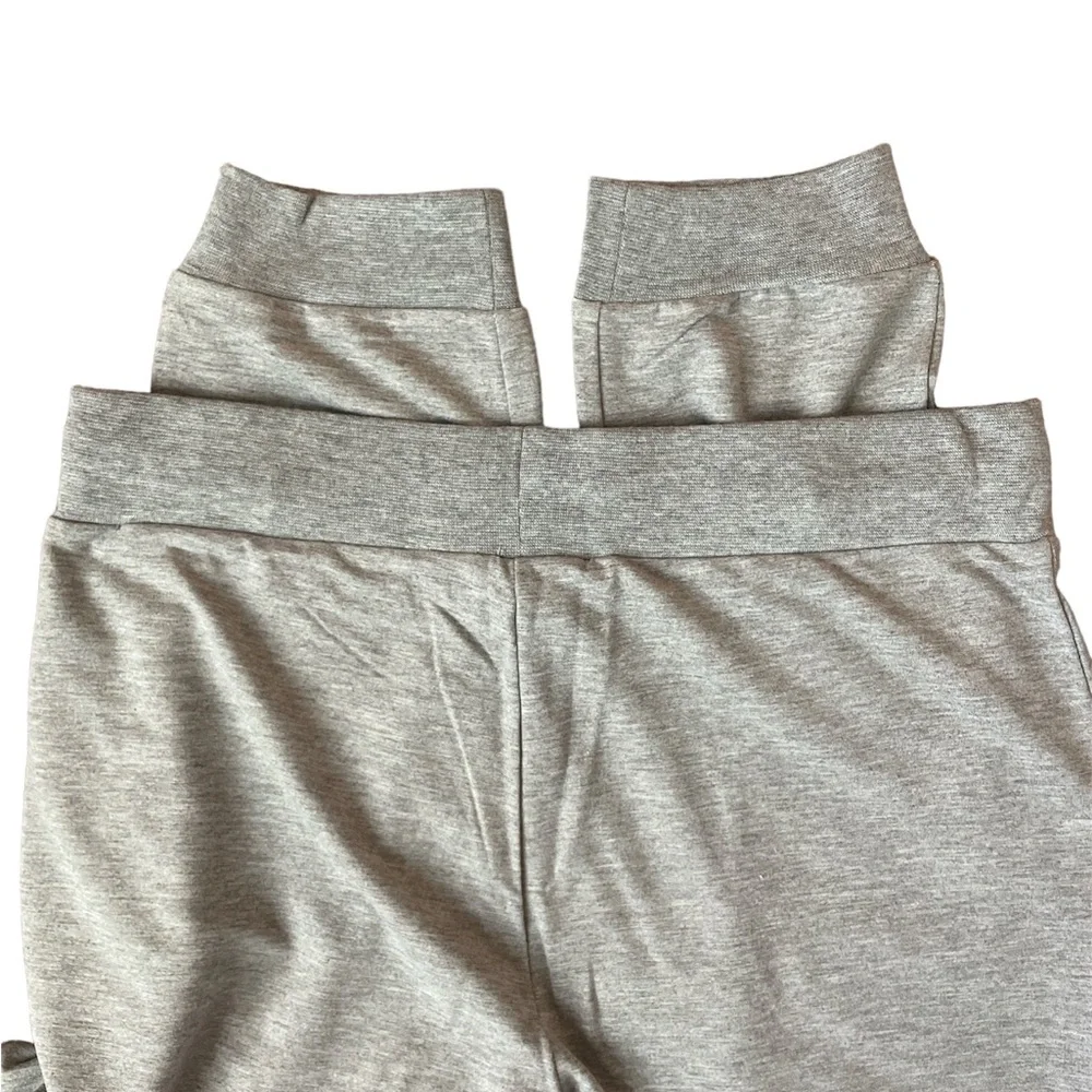 Badgley Mischka NWT Gray Baby French Terry Joggers
